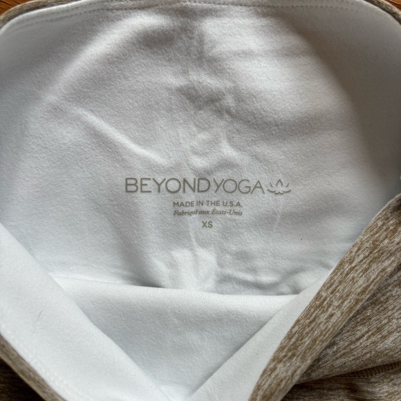 Beyond Yoga Spacedye Caught‎ In The Midi High Waisted Legging XS Brown/Taupe - Picture 6 of 9